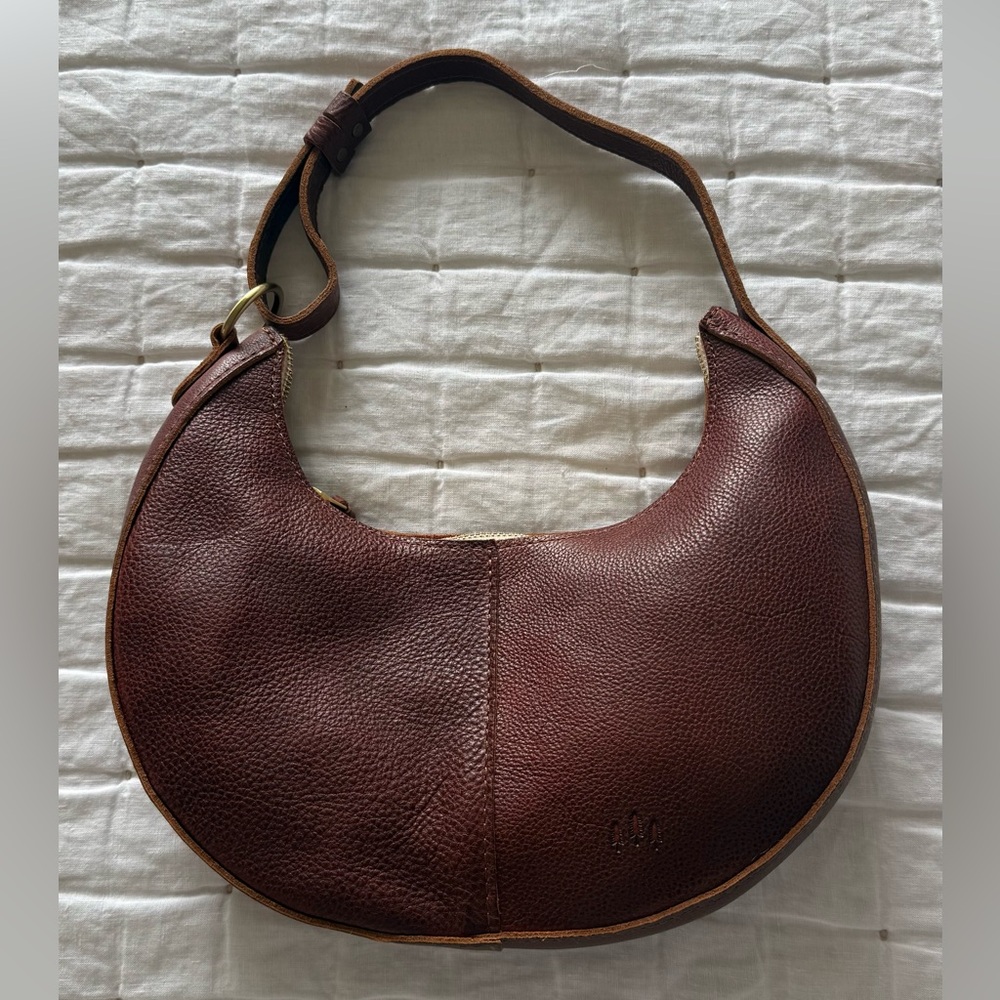 Portland Leather Goods Classic Nora Shoulder Bag - Nutmeg